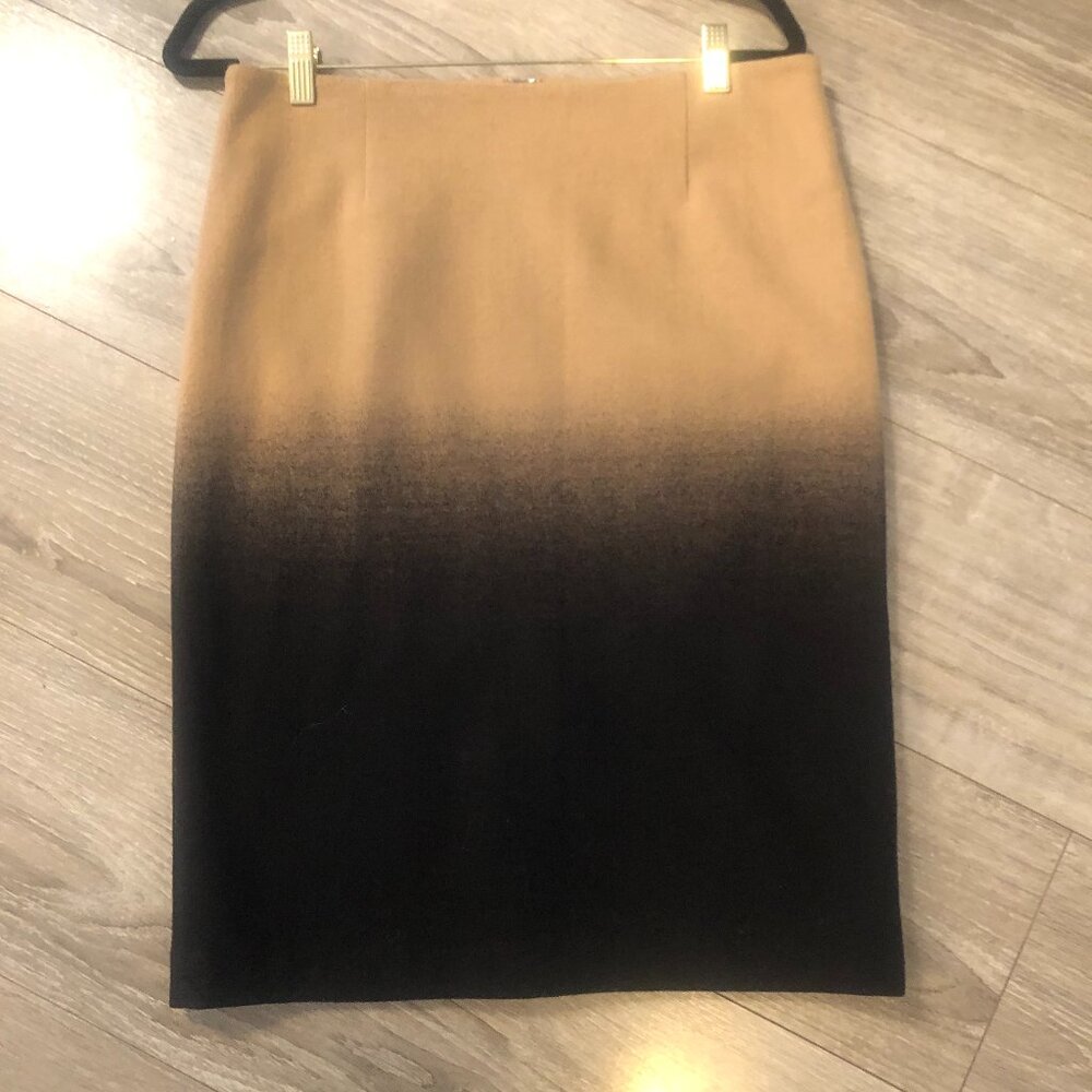 Anne Klein Wool Blend Midi Skirt - Picture 2 of 7